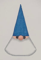 Blue Gnome Head