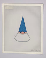 Blue Gnome Head