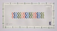 Rainbow Squiggle Key Fob
