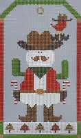 Snowman Cowboy Tag