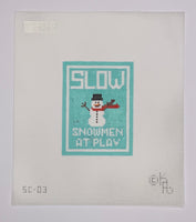 Snowmen at Play