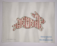 Ikat Stripe Bunny