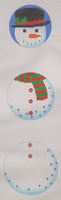 Three Piece Snowman Ornament