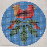 Cardinals Consorting Ornament