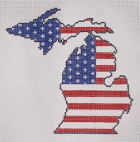 Stars and Stripes Michigan - with UP