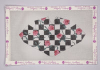 Checkered Floral Strawberry on 13M