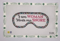 I am Woman Eye Mask