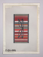 Stripes Eyeglass Case