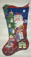 Santa's Gifts (Girl) Stocking