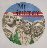 Mt Rushmore Round (print)