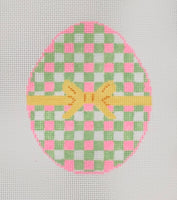 Preppy Gingham Egg