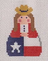 Texas Angel with stitch guide