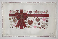 Red Ribbon With Hearts