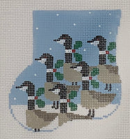 Stuffed Mini Sock: Geese Group