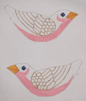 Two Sided Clip On Snow Bird