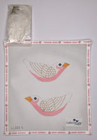 Two Sided Clip On Snow Bird