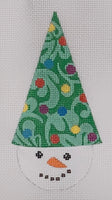 Snowcone Green Swirl with stitch guide