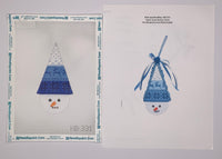 Snowcone - Blue Reindeer with stitch guide