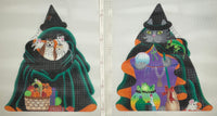 2 Sided Witch Cat