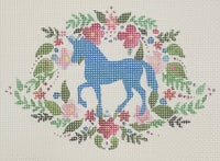 Unicorn Flowers (print)