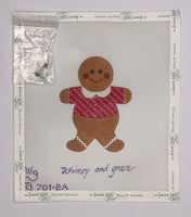 Red Cardigan Gingerbread Girl