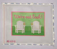 We're Out Back - Green