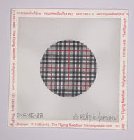 Gentleman's Plaid Round
