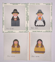 Set of 4 Thanksgiving Angels