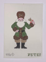 Santa Wearing Fur Hat