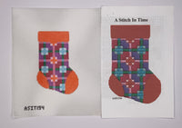 Mini Sock with stitch guide