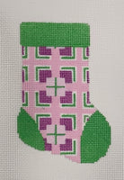 Mini Sock with stitch guide