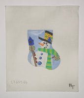 June Snowman Mini Sock