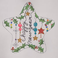 Happy New Year Holly Star