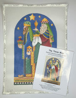The Three Magi with stitch guide