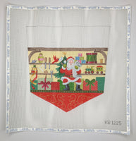 North Pole Stocking Cuff - Santa
