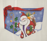 Tree Santa Stocking Cuff