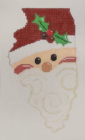 State Shaped Santa - Illinois