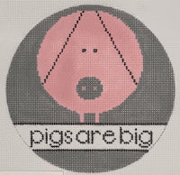 Pigs are Big Ornament