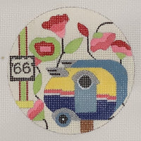 Route 66 Birdhouse Ornament