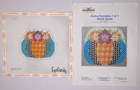 Pumpkin Parade - Houndstooth with stitch guide