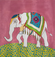 Elephant on Pink