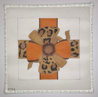 Cheetah Bow Pillow