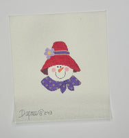 Snowfaces - Snowlady with Hat