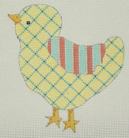 Yellow & Teal Chick