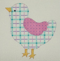 Aqua & Pink Chick