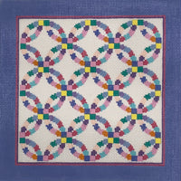 10" Quilt Square - Rings