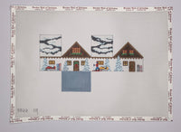 Ski Chalet 3D Mini House