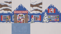 Santa's Workshop 3D Mini House