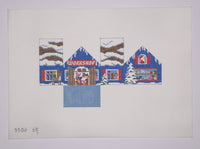 Santa's Workshop 3D Mini House
