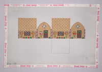 Waffle Cone Roof 3D House